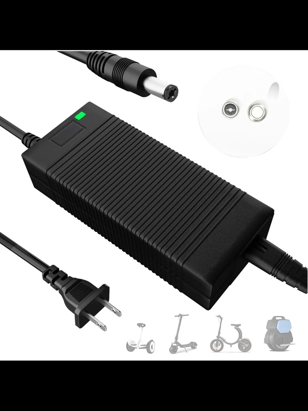 EVAPLUS 54.6V Fast Charger for 48V Lithium Batteries, UL Certified